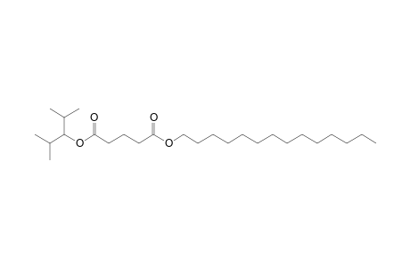 Glutaric acid, 2,4-dimethylpent-3-yl tetradecyl ester