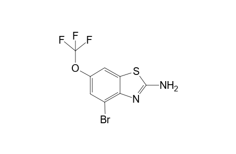 2-Amino-4-bromo-6-(trifluoromethyoxybenzothiazole