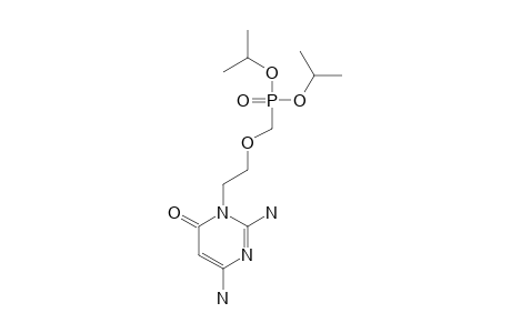 2,4-DIAMINO-1-[2-(DIISOPROPYLPHOSPHORYLMETHOXY)-ETHYL]-PYRIMIDIN-6(1H)-ONE
