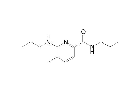 5-Methyl-N-propyl-6-propylamino-2-pyridinecarboxamide