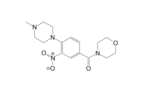 morpholine, 4-[4-(4-methyl-1-piperazinyl)-3-nitrobenzoyl]-