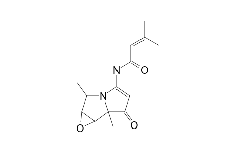 (1A-ALPHA,2-ALPHA,6A-ALPHA,6B-BETA)-3-METHYL-N-(1A,6,6A,6B-TETRAHYDRO-2,6A-DIMETHYL-6-OXO-2H-OXIRENO-(A)-PYRROLIZIN-4-YL)-2-BUTENAMIDE;BOHEMAMIN