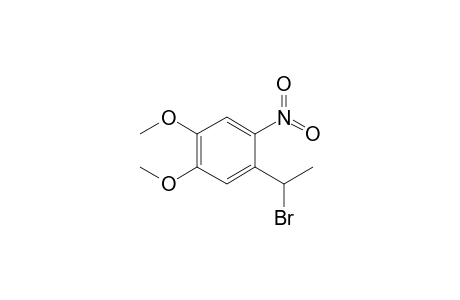 1-(1-bromoethyl)-4,5-dimethoxy-2-nitro-benzene