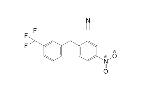 2-(3'-Trifluoromethylbenzyl)-5-nitrobenzonitrile