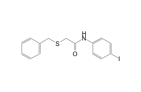 2-(benzylsulfanyl)-N-(4-iodophenyl)acetamide