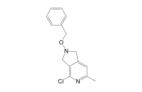 6-Benzyloxy-4-chloro-2-methyl-2,3-dihydro-1H-pyrrolo[3,4-b]pyridine