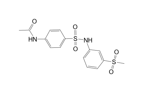 Acetamide, N-[4-(3-methanesulfonylphenylsulfamoyl)phenyl]-