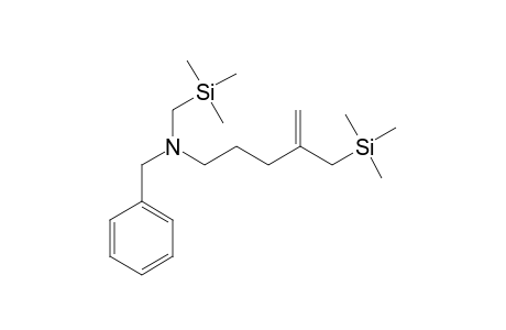 N-Benzyl-N-[(trimethylsilyl)methyl]-N-[4-[(trimethylsilyl)methyl]pentenyl]amine