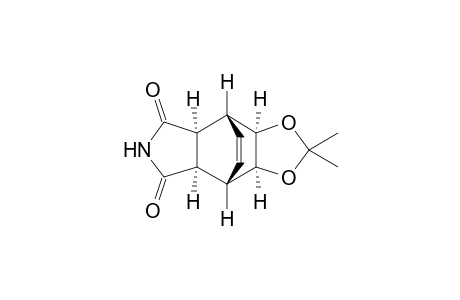 (3a.alpha.,4.beta.,4a.alpha.,7a.alpha.,8.beta.,8a.alpha.)-4a,7a,8,8a-Tetrahydro-2,2-dimethyl-4,8-etheno-4H-1,3-dioxolo[4,5-f]isoindole-5,7(3aH,6H)-dione