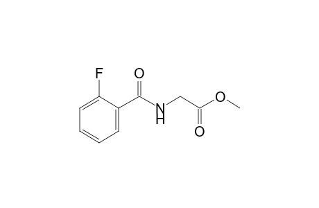 Glycine, N-(2-fluorobenzoyl)-, methyl ester