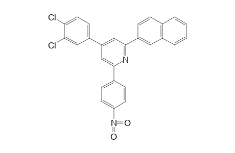 4-(3,4-DICHLOROPHENYL)-2-(2-NAPHTHYL)-6-(p-NITROPHENYL)PYRIDINE
