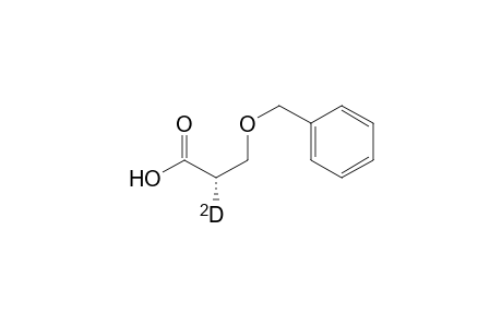 Propanoic-2-d acid, 3-(phenylmethoxy)-, (S)-