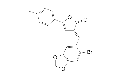 3-(6-Bromo-benzo[1,3]dioxol-5-ylmethylene)-5-p-tolyl-3H-furan-2-one