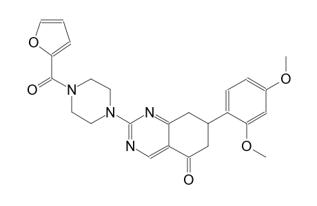 5(6H)-quinazolinone, 7-(2,4-dimethoxyphenyl)-2-[4-(2-furanylcarbonyl)-1-piperazinyl]-7,8-dihydro-