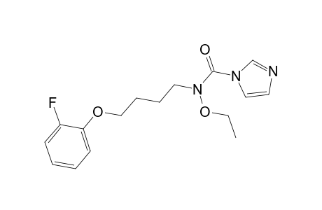 1H-Imidazole-1-carboxamide, N-ethoxy-N-[4-(2-fluorophenoxy)butyl]-
