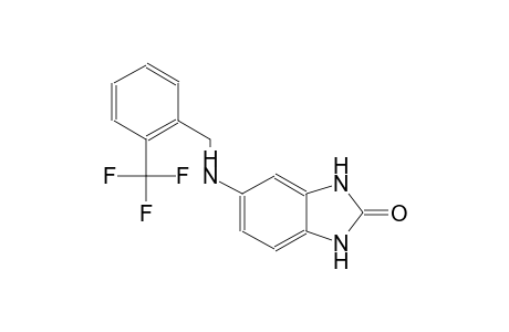 5-{[2-(trifluoromethyl)benzyl]amino}-1,3-dihydro-2H-benzimidazol-2-one
