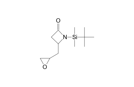 1-(TERT.-BUTYLDIMETHYLSILYL)-4-(2,3-EPOXYPROPYL)-AZETIDIN-2-ONE