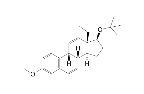 (8S,9R,13S,14S,17S)-17-tert-Butoxy-13-ethyl-3-methoxy-9,13,14,15,16,17-hexahydro-8H-cyclopenta[a]phenanthrene