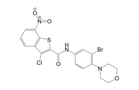 benzo[b]thiophene-2-carboxamide, N-[3-bromo-4-(4-morpholinyl)phenyl]-3-chloro-7-nitro-