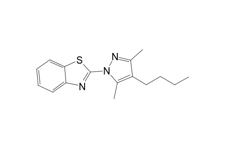 Benzothiazole, 2-(4-butyl-3,5-dimethyl-1H-pyrazol-1-yl)-