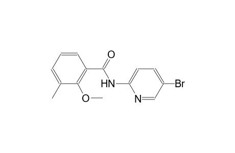 N-(5-bromo-2-pyridinyl)-2-methoxy-3-methylbenzamide