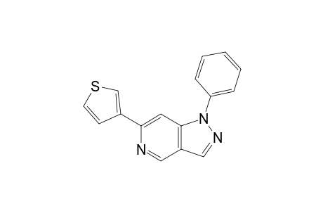 1-Phenyl-6-(3-thienyl)-1H-pyrazolo[4,3-c]pyridine