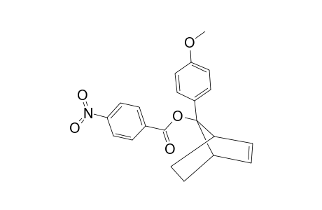 2-Norbornen-7-ol, 7-(p-methoxyphenyl)-, p-nitrobenzoate, anti-