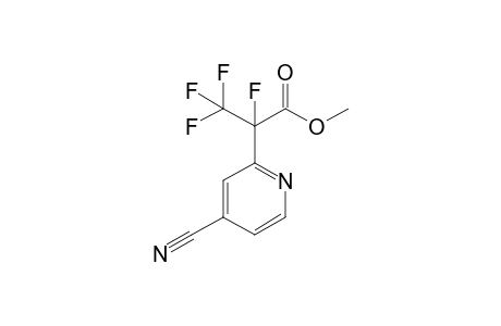 Methyl 2-[4'-cyanopyridin-2'-yl]perfluoropropionate