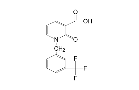 1,2-DIHYDRO-2-OXO-1-[m-(TRIFLUOROMETHYL)BENZYL]NICOTINIC ACID