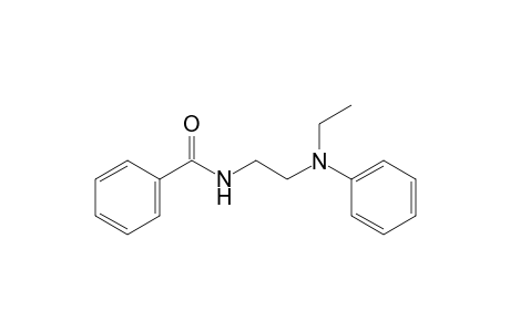 N-[2-(N-ethylanilino)ethyl]benzamide