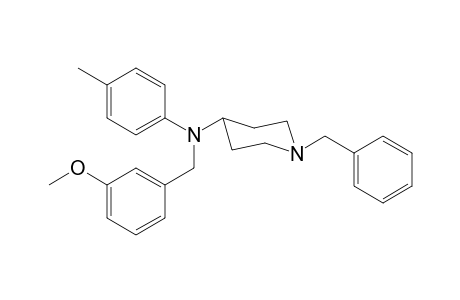 1-Benzyl-N-(3-methoxybenzyl)-N-(4-methylphenyl)-piperidin-4-amine