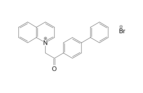 1-(p-phenylphenacyl)quinolinium bromide