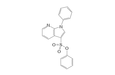 N-phenyl-7-azaindole-3-sulfonic acid phenyl ester
