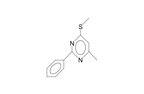 4-Methylthio-6-methyl-2-phenyl-pyrimidine