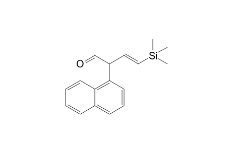 (E)-2-(1-naphthalenyl)-4-trimethylsilyl-3-butenal