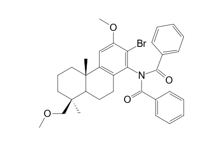 N-(13-bromo-12,19-dimethoxypodocarpa-8,11,13-trien-14-yl)dibenzamide