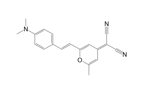 4-(Dicyanomethylene)-2-methyl-6-(4-dimethylaminostyryl)-4H-pyran