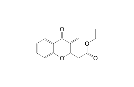 3-Methylene-2-(ethoxycarbonylmethyl)-2,3-dihydro-4H-1-benzopyran-4-one