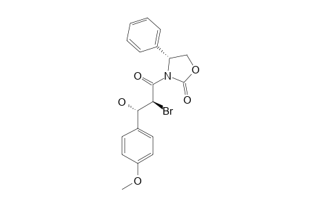 N-[2'-BROMO-3'-HYDROXY-3'-(PARA-METHOXYPHENYL)-1'-OXOPROPYL]-4-PHENYL-2-OXAZOLIDINONE