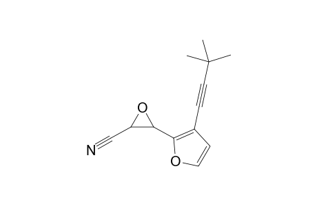 E / Z -3-{3'-[3".3"-Dimethyl-1"-butynyl]-2'-furyl}-2-oxiranecarbonitrile