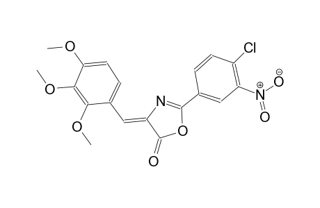 (4Z)-2-(4-chloro-3-nitrophenyl)-4-(2,3,4-trimethoxybenzylidene)-1,3-oxazol-5(4H)-one