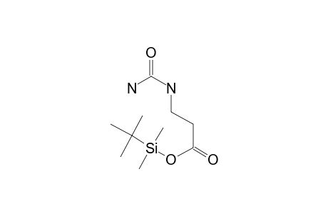 3-Ureidopropionic acid, tert.-butyldimethylsilyl ester