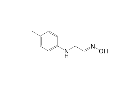 1-[(p-Methylphenyl)amino]acetone Oxime