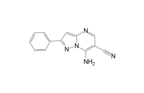 Pyrazolo[1,5-a]pyrimidine-6-carbonitrile, 7-amino-2-phenyl-
