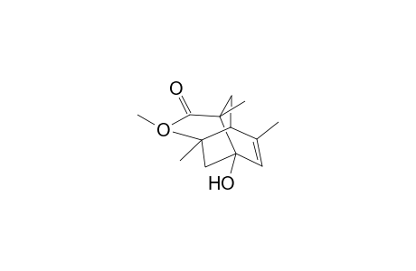 Methyl 5-endo-4-hydroxy-2,5,7,7-tetramethylbicyclo[2.2.2]oct-2-en-5-carboxylate