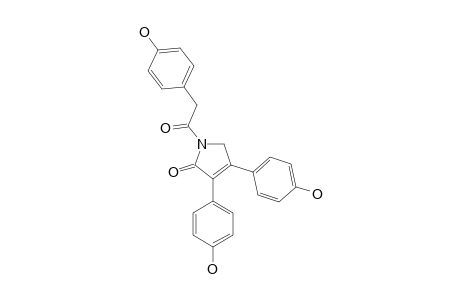 NEOLAMELLARIN_B;3,4-BIS-(4-HYDROXYPHENYL)-1-(2-(4-HYDROXYPHENYL)-ACETYL)-1-H-PYRROL-2-(5-H)-ONE