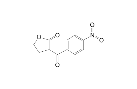 Perhydro-3-(p-nitrobenzoyl)-2-oxofuran