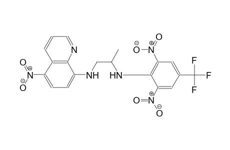 1,2-propanediamine, N~2~-[2,6-dinitro-4-(trifluoromethyl)phenyl]-N~1~-(5-nitro-8-quinolinyl)-