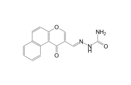 1-oxo-1H-benzo[f]chromene-2-carbaldehyde semicarbazone