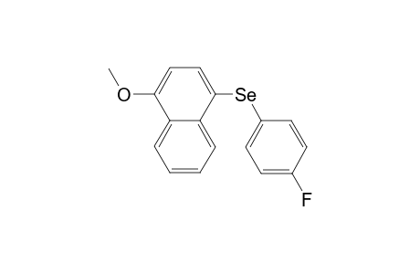 (4-fluorophenyl)(1-methoxynaphthalen-4-yl)selane